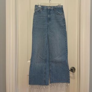 wide leg jeans